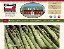 Tablet Screenshot of longsorchard.com